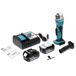 Taladro Angular 3/8" 18V Lxt 0-1,800Rpm 2 Bat.Li-I DDA350RFE Makita