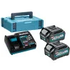 KIT FUENTE 40V 2,5AH CARGADOR DC40RA + BATERIA BL4 191J97-1 MAKITA
