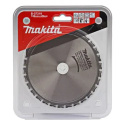 Disco Sierra T.C.T. 5-3/8" (136 X 20Mm X 30Dte) Me B-07319 Makita