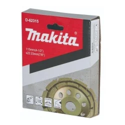 COPA DIAMANTADA DOBLE SEGM. 4-1/2" (115 X 22.23MM) D-62315 MAKITA