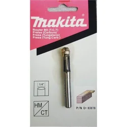 FRESA RECTAP/LAMINADOS 2 FILOS1/4" X 1/2" C/RODAMI D-03078 MAKITA