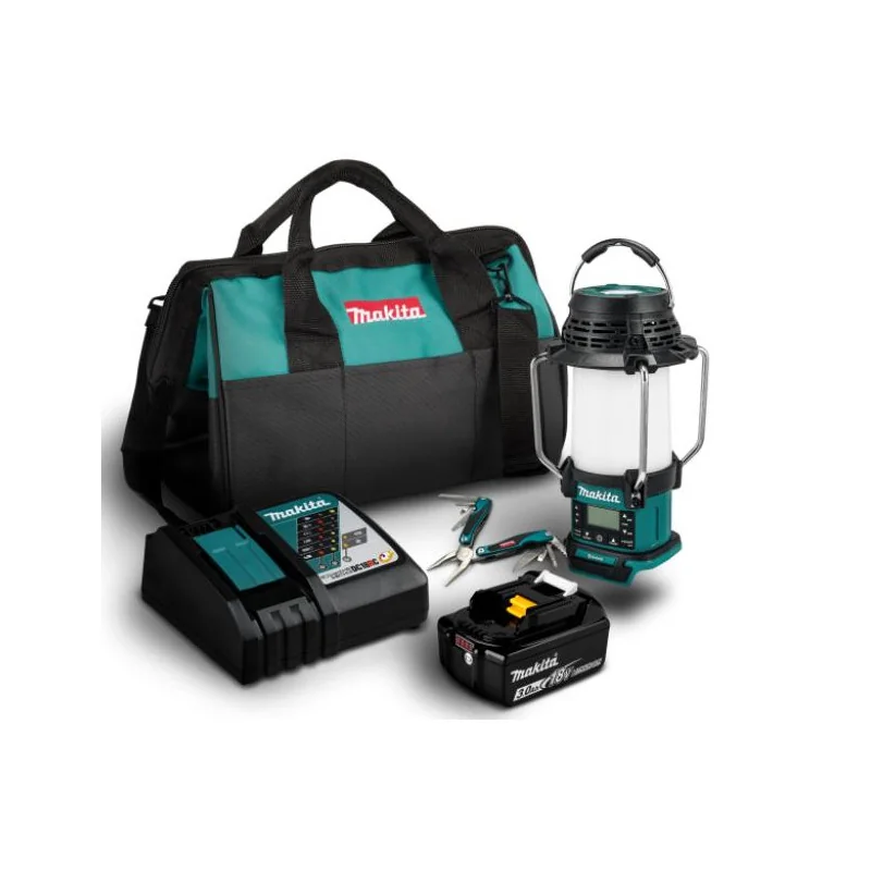 Kit 18V Camping Dmr057+Dc18rc+Bl1830b+999Multitool
