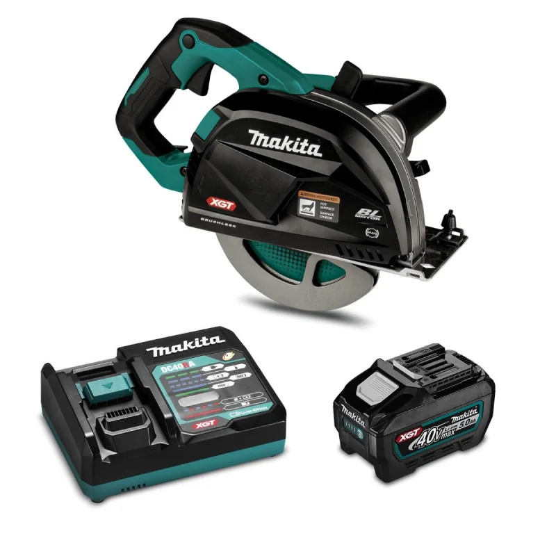 Kit 40V Cortadora De Metal 185Mm + 1 Bat 5Ah + Car