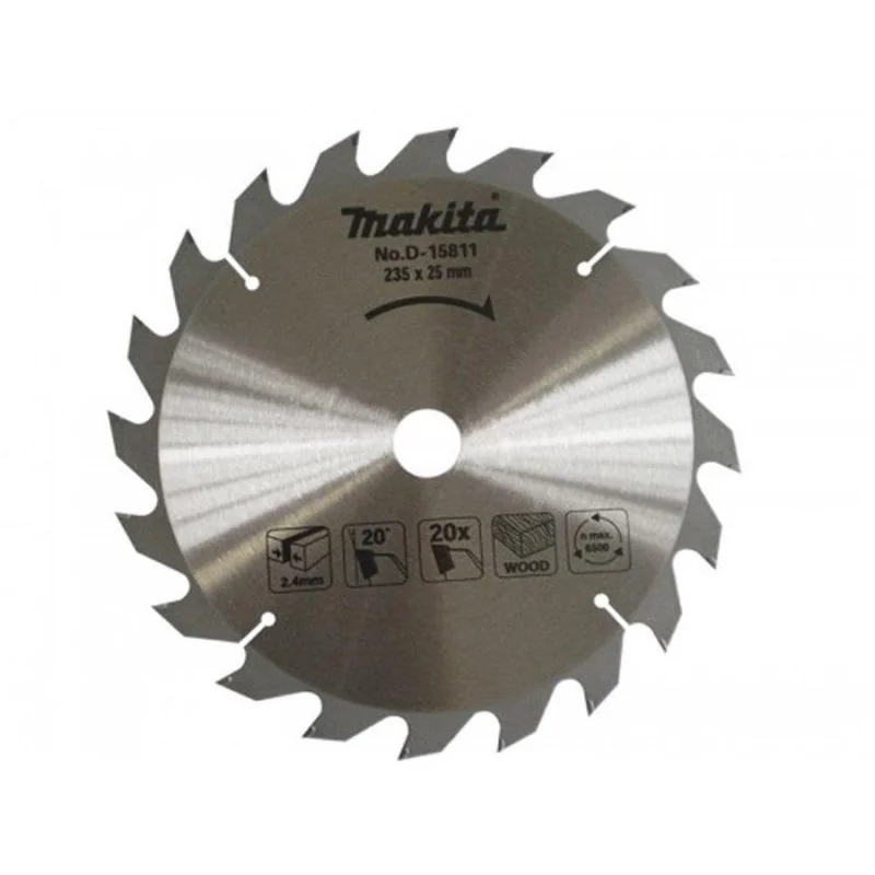 Disco Sierra 9-1/4 X 25Mm X 20 Dte Madera D-15811 Makita