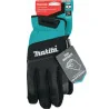 Guantes de Trabajo Reforzados con Palma de Cuero Sintético Makita T-04167