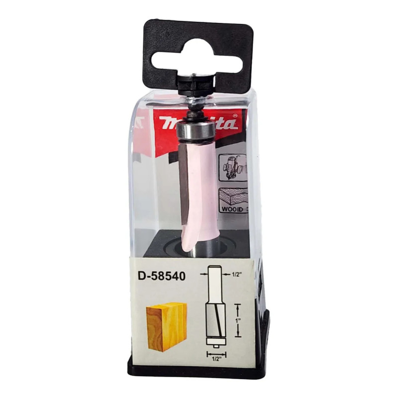 Fresa de Rebajado Makita D-58540 para Madera
