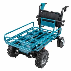 Carretilla 18Vx2 (36V) Carga 300 Kg. (Canasta) Dcu604Z-1 Makita