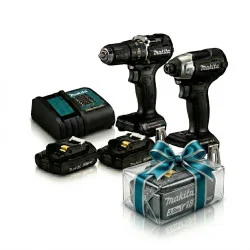 Combo 18V Taladro 1/2" Dhp487+Dtd157 (Black Housin