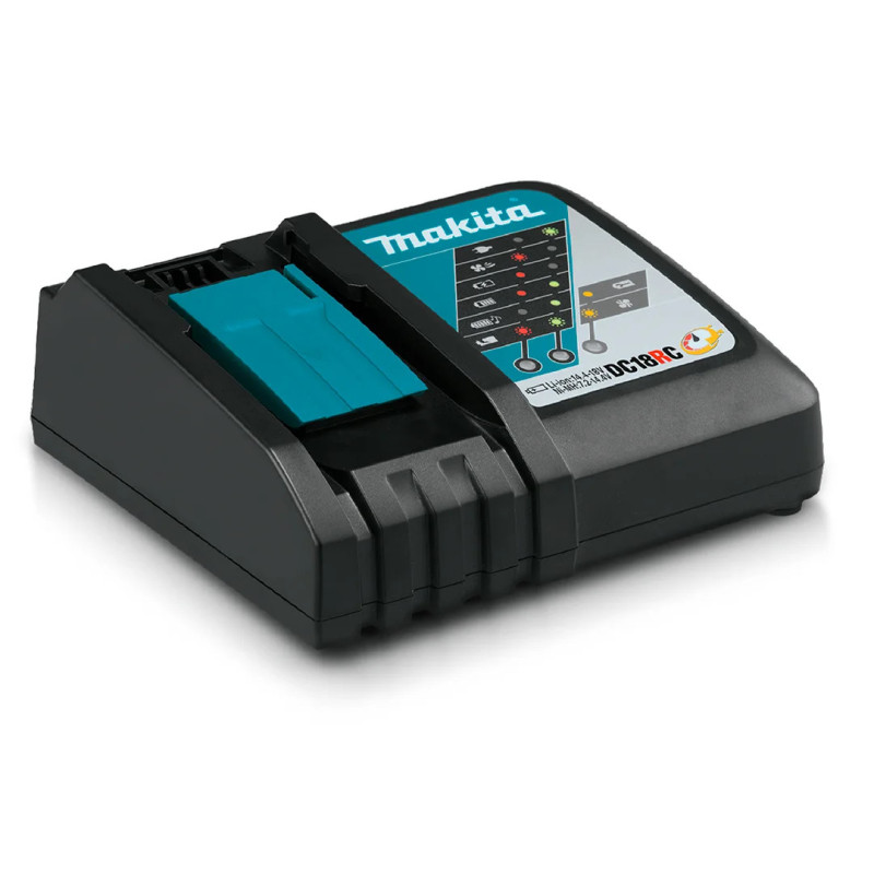 Cargador Rápido Makita DC18RC para Baterías 18V