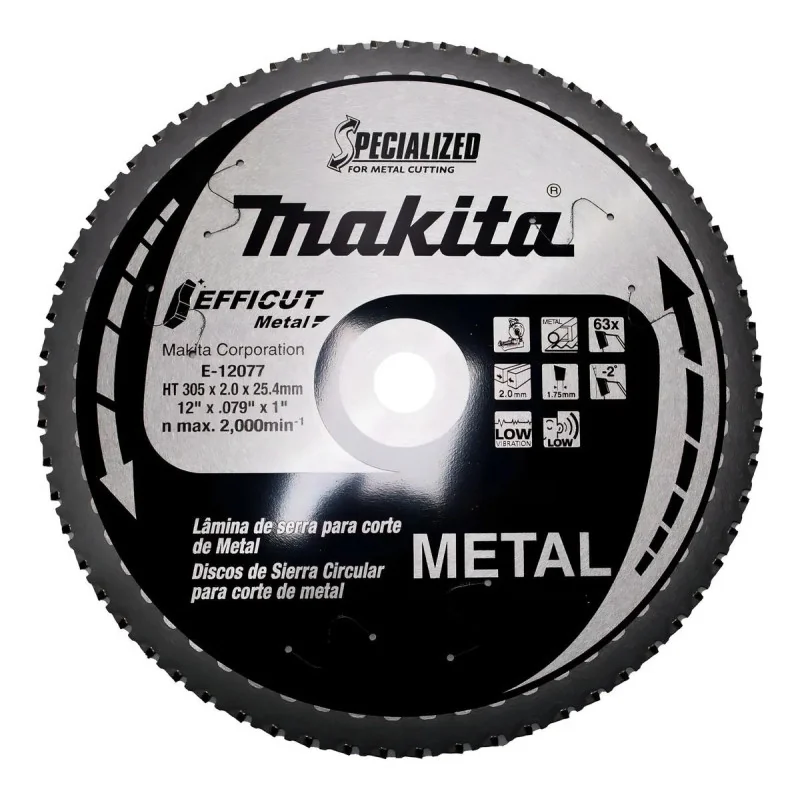 Disco de Sierra Circular de 12" (305mm) Makita E-12077