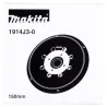 Plato de Lijado Base Pad de 150mm para Lijadora Makita BO001CG