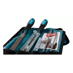 Kit de Afilado con Lima Redonda de 4.0mm para Motosierra Makita D-72154