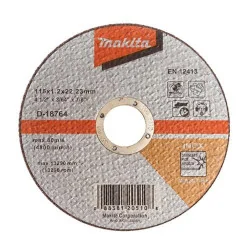 Disco Corte Acero Inox. 4-1/2" (115 X 1.2 X 22.23) D-18764 Makita