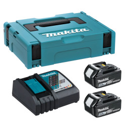 KIT FUENTE 18V 5,0AH CARGADOR DC18RC + BATERIA BL1 197624-2 MAKITA