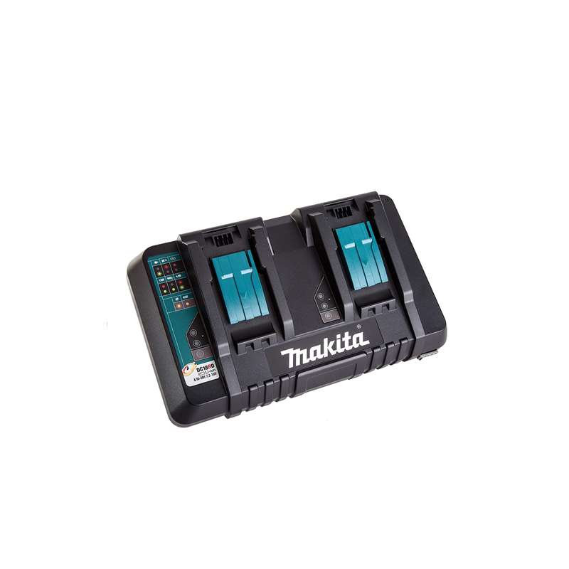 CARGADOR DC18RD 18V LI-ION DOBLE RAPIDO 630868-6 MAKITA