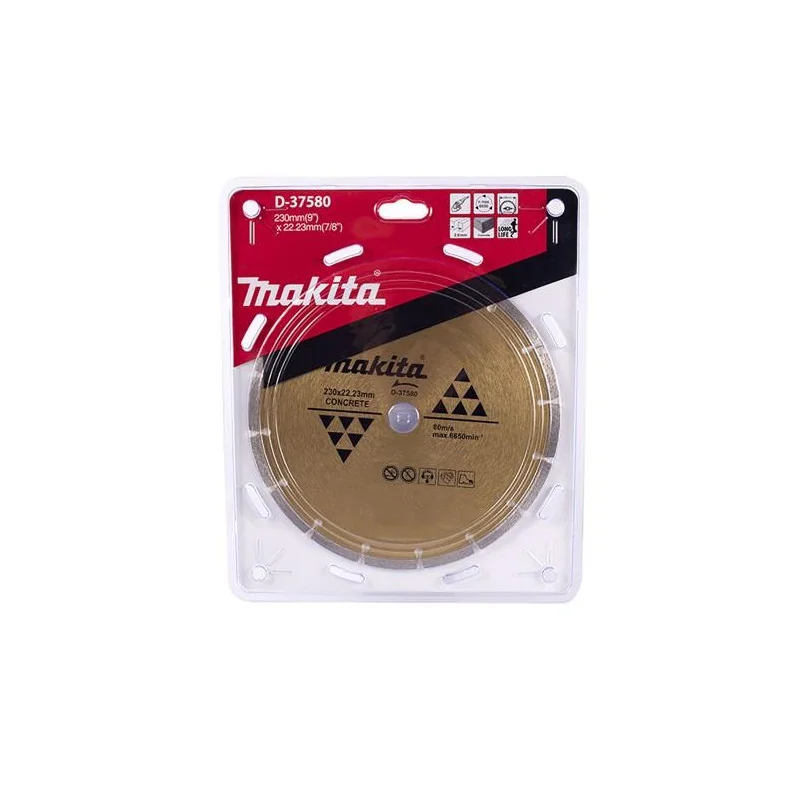 DISCO DIAMANTADO SEG. 9" (230 X 22.23MM) P/CONCRET D-37580 MAKITA