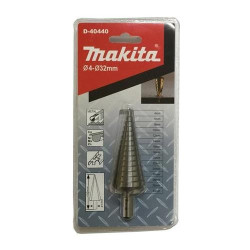 BROCA CONICA ESCALONADA RECTA 4-32MM. D-40440 MAKITA