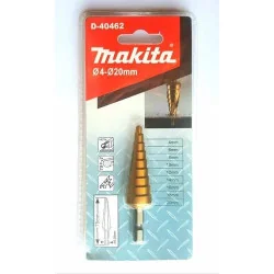 Broca Conica Escalonada Recta Titanium 4-20Mm. D-40462 Makita
