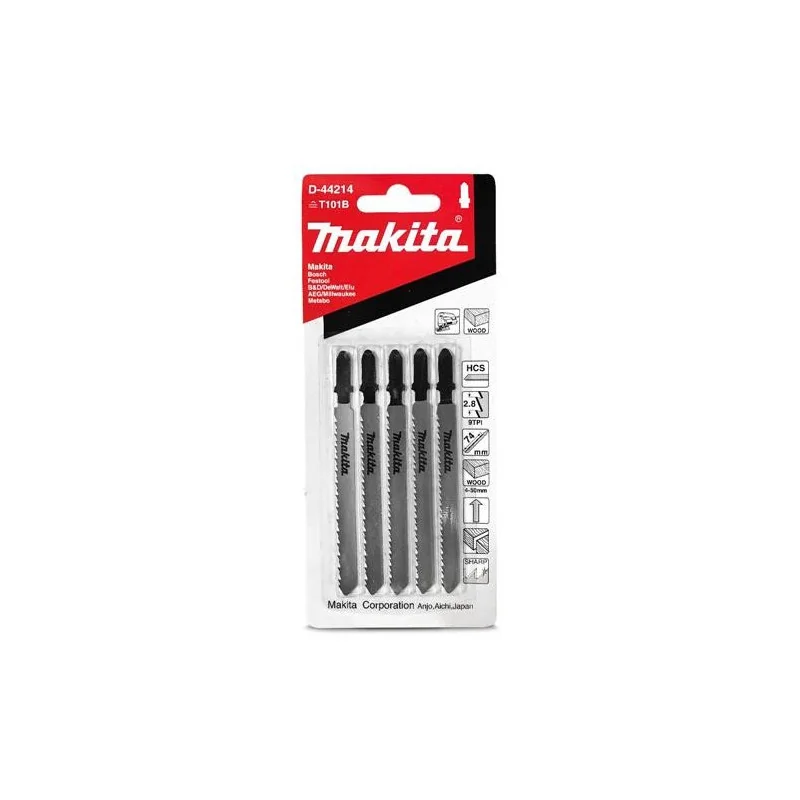 HOJA CALAR HCS T101B (9T X 74MM) P/MADERA TERMINAC D-44214 MAKITA