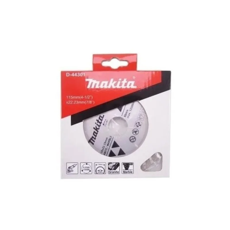 DISCO DIAMANTADO TURBO 4-1/2" (115 X 22.23MM) P/MA D-44301 MAKITA