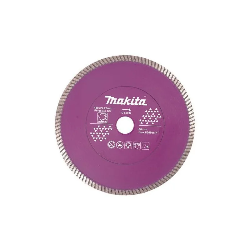DISCO DIAMANTADO TURBO 7" (180 X 22.23MM) PORCELAN D-50902 MAKITA