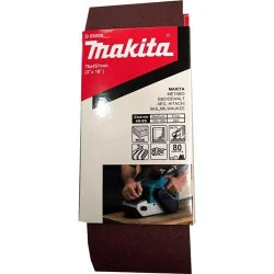 Lija De Banda 3 X 18"3Pzs Grano 80 Para Madera/Met.P/ D-59209 Makita