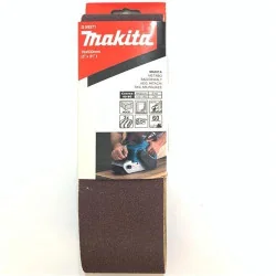 LIJA DE BANDA 3 X 21"3PZS GRANO 60 P/MADERA-METALP D-59271 MAKITA