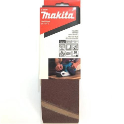 LIJA DE BANDA 3 X 21"3PZS GRANO 80 P/MADERA-METALP D-59287 MAKITA