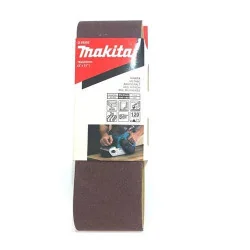 Lija De Banda 3 X 21"3Pzs Grano 120 Para Madera-Metal D-59302 Makita