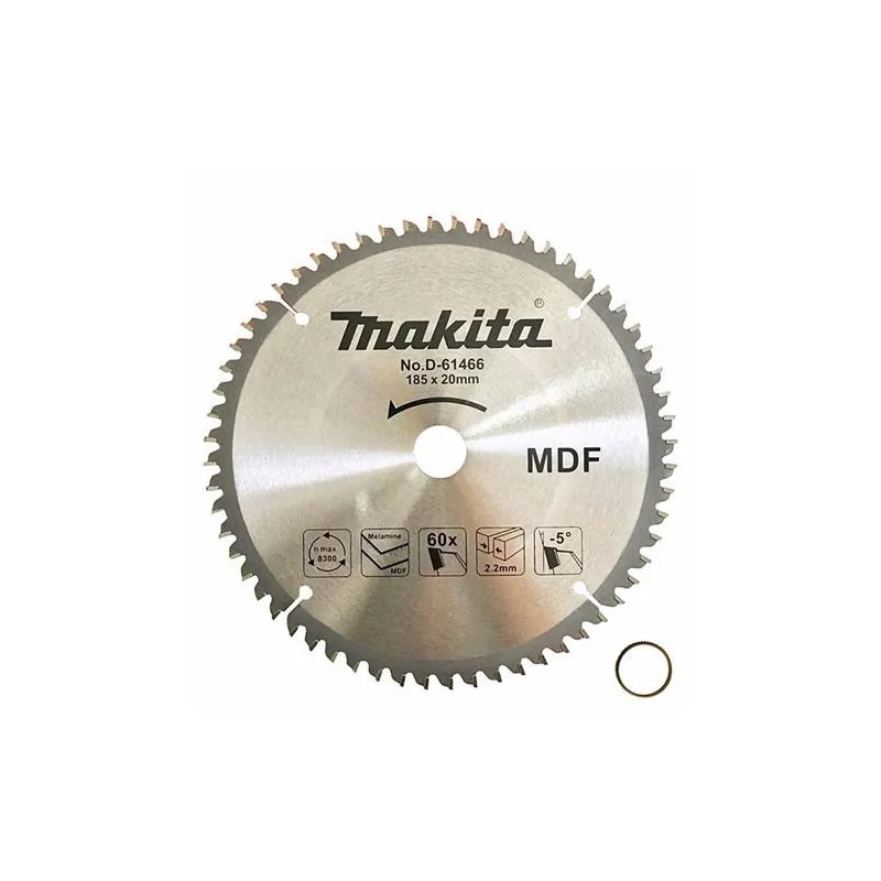 Disco Sierra 7-1/4"X 5/8" X 60 Dte Madera-Mdf D-61466 Makita