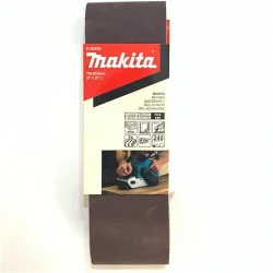 LIJA DE BANDA 3 X 21"3PZS GRANO 240 P/MADERA-METAL D-59330 MAKITA