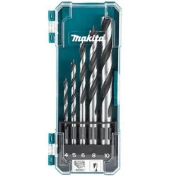 Set Broca Madera 5Pz (4-5-6-8-10 Mm) D-72861 Makita