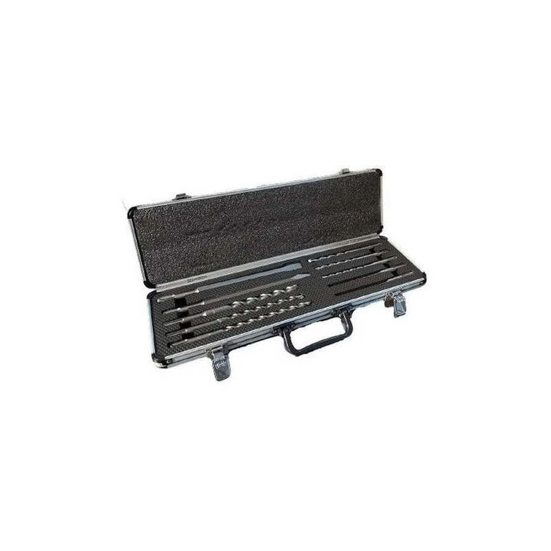 Set Brocas Y Cinceles Sds-Plus 10Pz Caja Aluminio D-71990 Makita