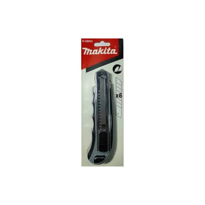 CUCHILLO CARTONERO MAKITA + 8 HOJAS D-58855 MAKITA