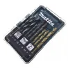 SET BROCAS METAL-MADERA-CONCRETO ESTUCHE 9PZ D-71978 MAKITA