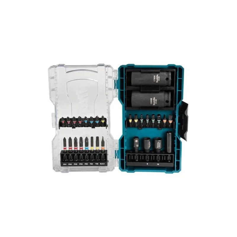 Mix Puntas Dados Acc Impacto Estuche 30Pz E-07060 Makita
