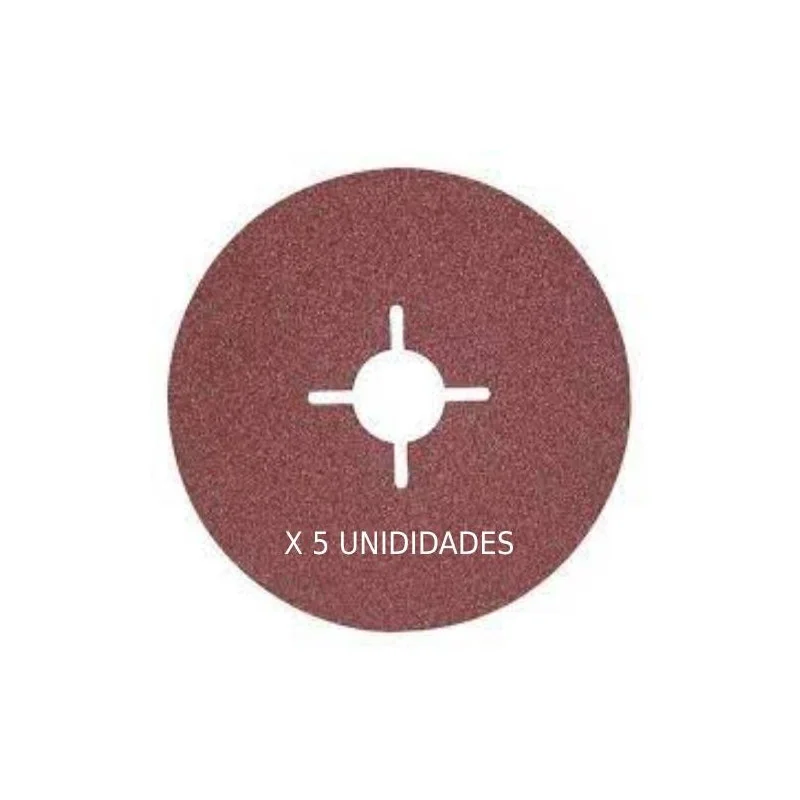 DISCOS LIJA 7" GRANO 120 (180 X 22.23MM) 5PZ P/ESM P-01105 MAKITA