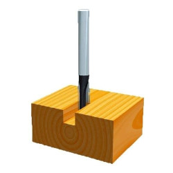 Fresa Recta 2 Filos1/4" X 1" Eje 1/4" D-68921 Makita