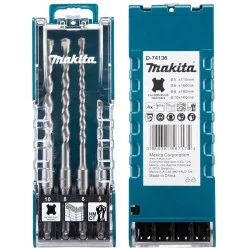 Set Brocas Sds Plus 4Pzs (5, 8,10, 12 X 160Mm) D-74136 Makita