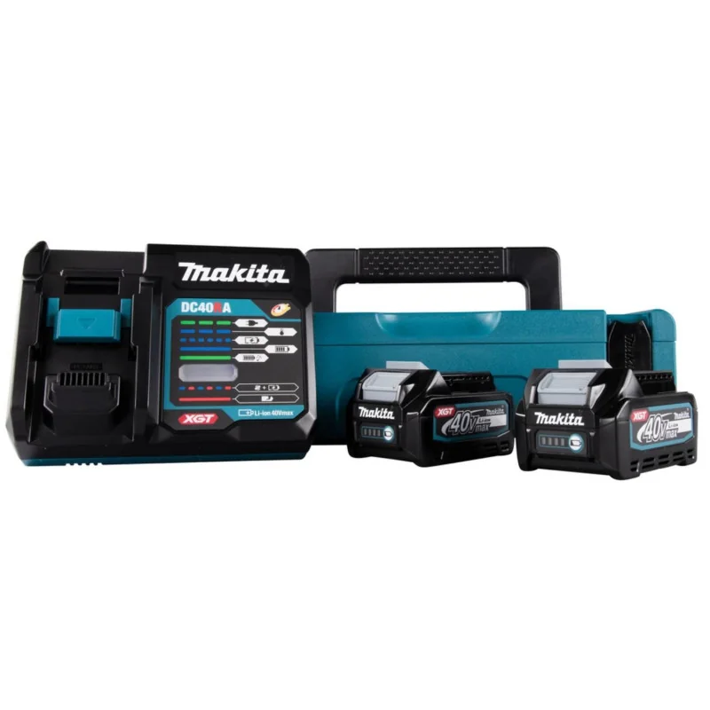 KIT FUENTE 40V 4,0AH CARGADOR DC40RA + BATERIA BL4 191J81-6 MAKITA