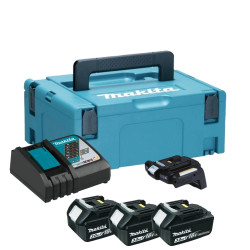 Kit Fuente 18V 3,0Ah Cargador Dc18Rc + Bateria Bl1 196707-5 Makita