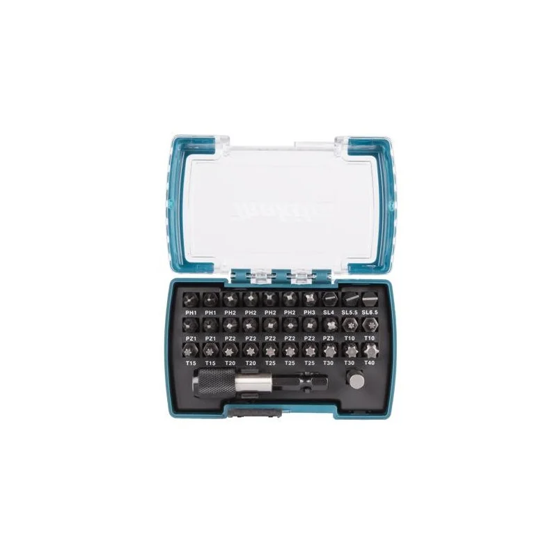 Puntas Set Impact Black Ph-Pz-Tx-Sl-Extencion (1/4 D-74762 Makita