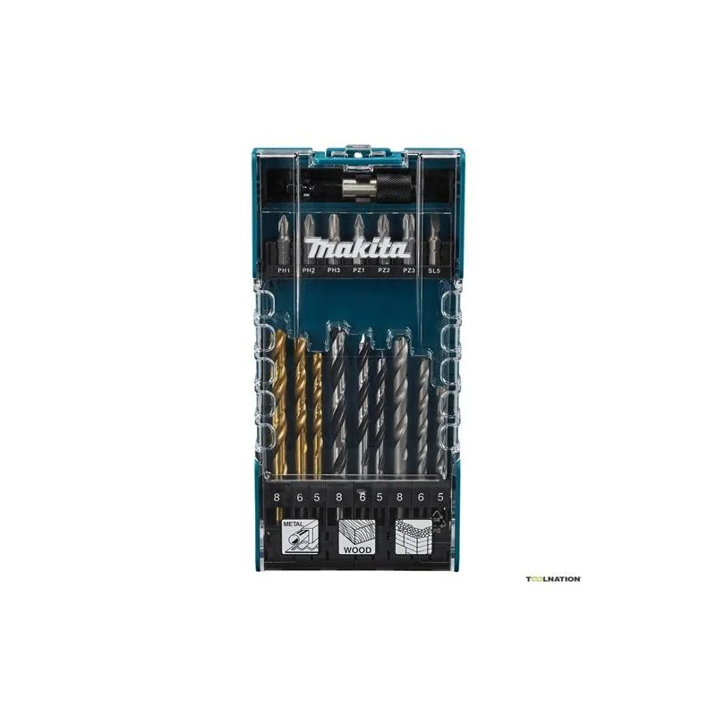Set Puntas Y Brocas Caja 17Pz D-74887 Makita
