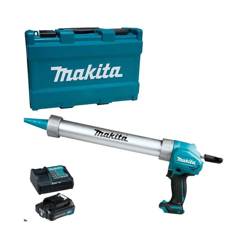 Pistola Calafateadora 600Ml 12V Maxcxt Tubo Alumin Cg100Dsaeb Makita