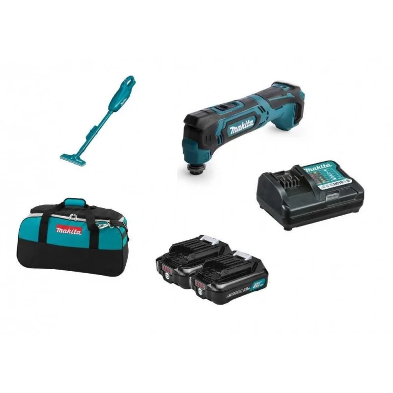Combo 12V Cxt Aspiradora Cl107Fz+Multicortador Tm3 CLX216AX1 Makita