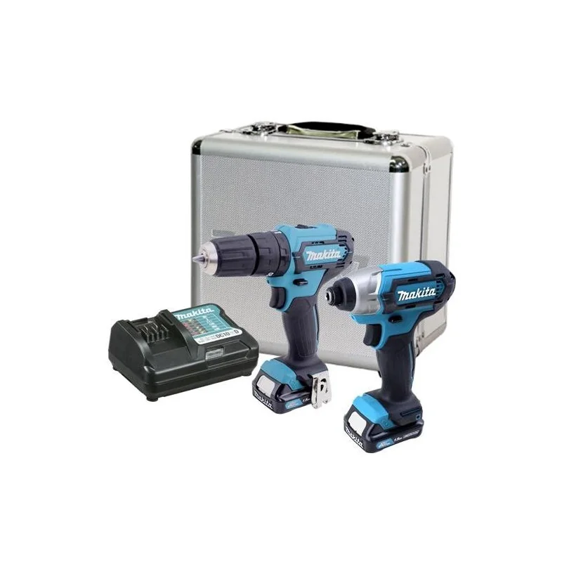 Combo 12V Cxt Df333Dz+Td110Dz 2 Bat.Li-Ion 2.0Ah+C Clx224Sax Makita