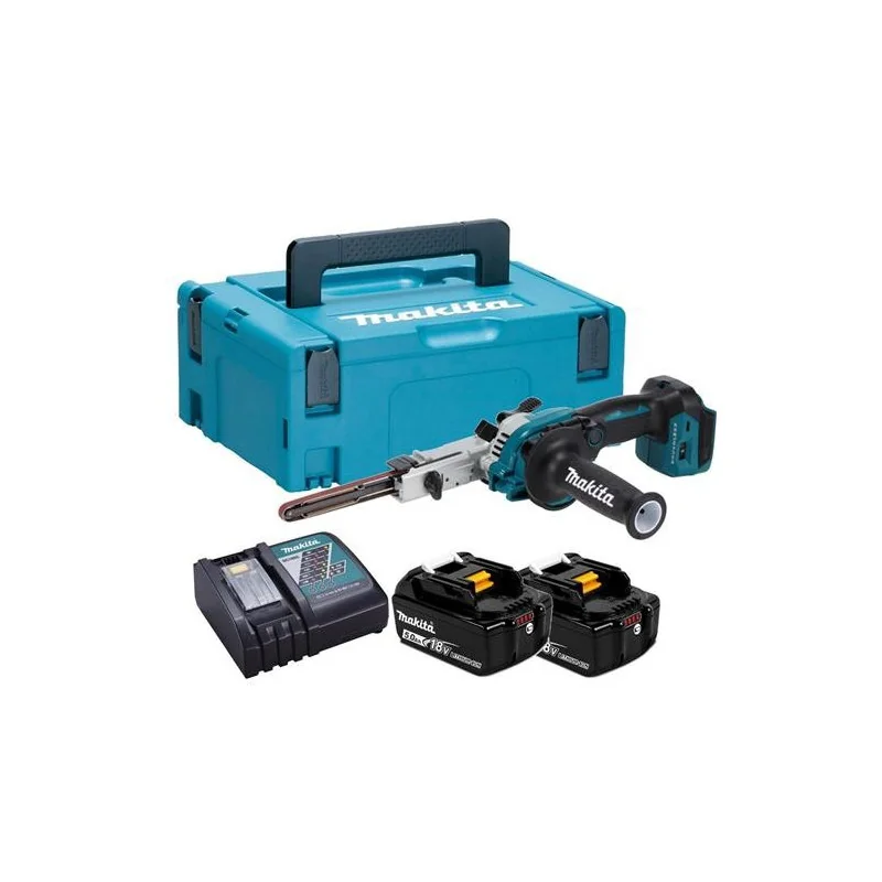 LIJADORA MINI BANDA 3/8" X 21" (9 X 533MM) 18V LXT DBS180RTJ MAKITA