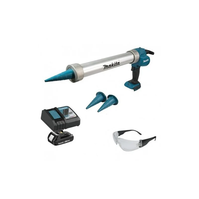 Pistola Calafateadora 600Ml 18V Lxt Tubo Aluminio Dcg180Ryb Makita