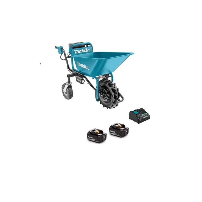 CARRETILLA 18V LXT CARGA 130KG C/BALDE 2BAT.LI-ION DCU180Z-2 MAKITA