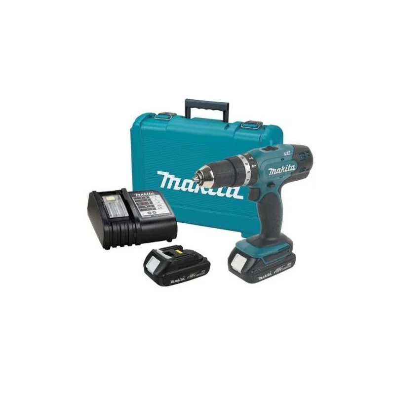 TALADRO PERCUSIÓN 1/2" 18V XLT 0-400/1.300RPM 2 BA DHP453SYE MAKITA